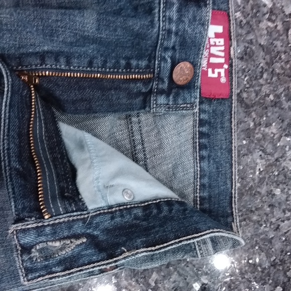 Men's Levis 511 Skinny Jeans 27W 27L preowned - Picture 11 of 13